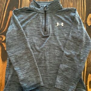 Under Armour Quarter-Zip long sleeve Pullover boys size 7